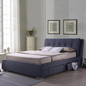 STANHOPE UPHOLSTERED STORAGE BED