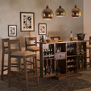 CALEDONIA BAR CABINET